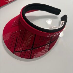 Izod Red and Black Graphic Visor